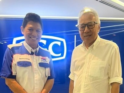 SESI KUNJUNGAN HORMAT PEJABATCGC DI BANGUNAN CGC