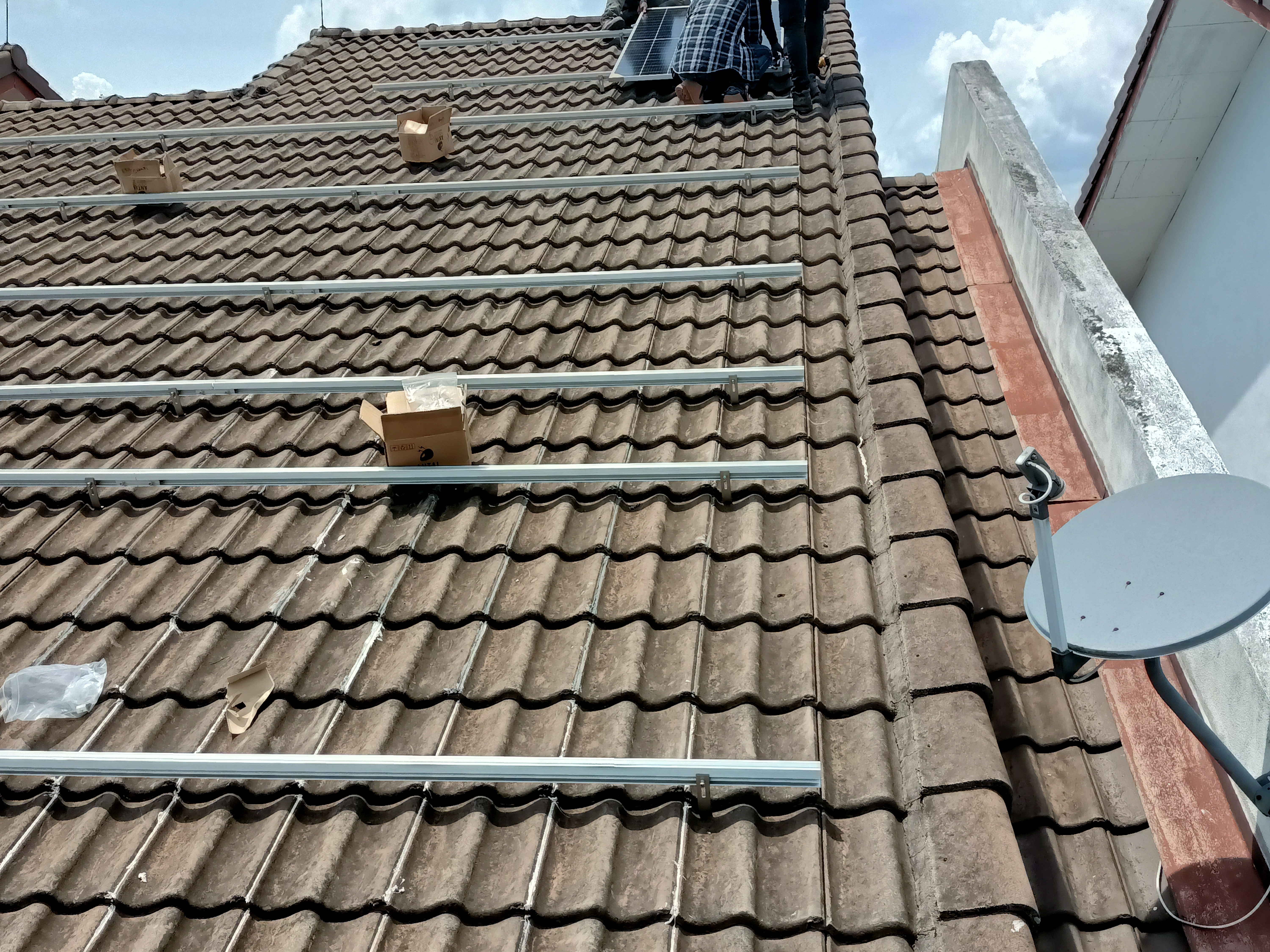 6.6KWP TRINA SOLAR INSTALLATION-HOUSING BOARD