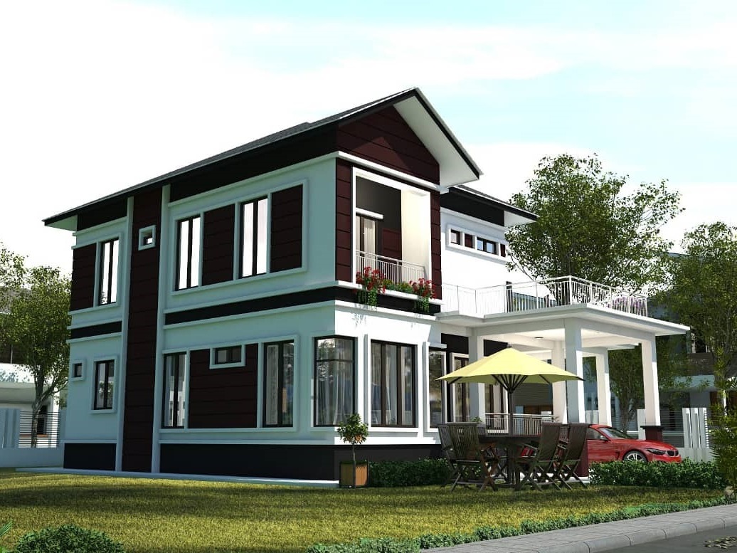 NEW 2 STOREY BUNGALOW HOUSE