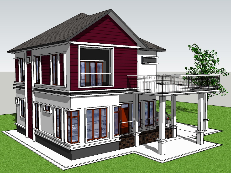 NEW 2 STOREY BUNGALOW HOUSE
