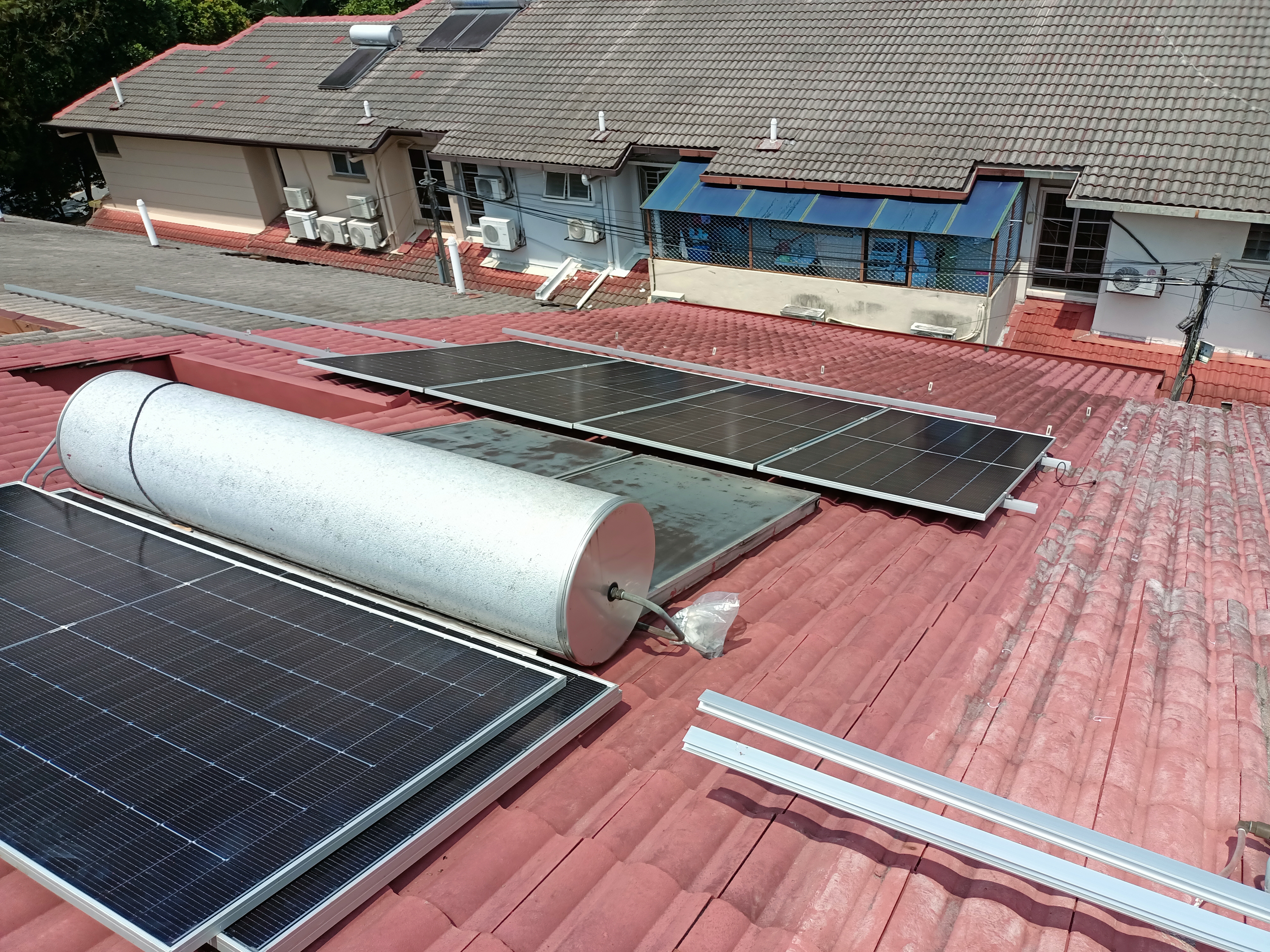 8.68KWP SOLAR INSTALLATION HOUSING BOARD