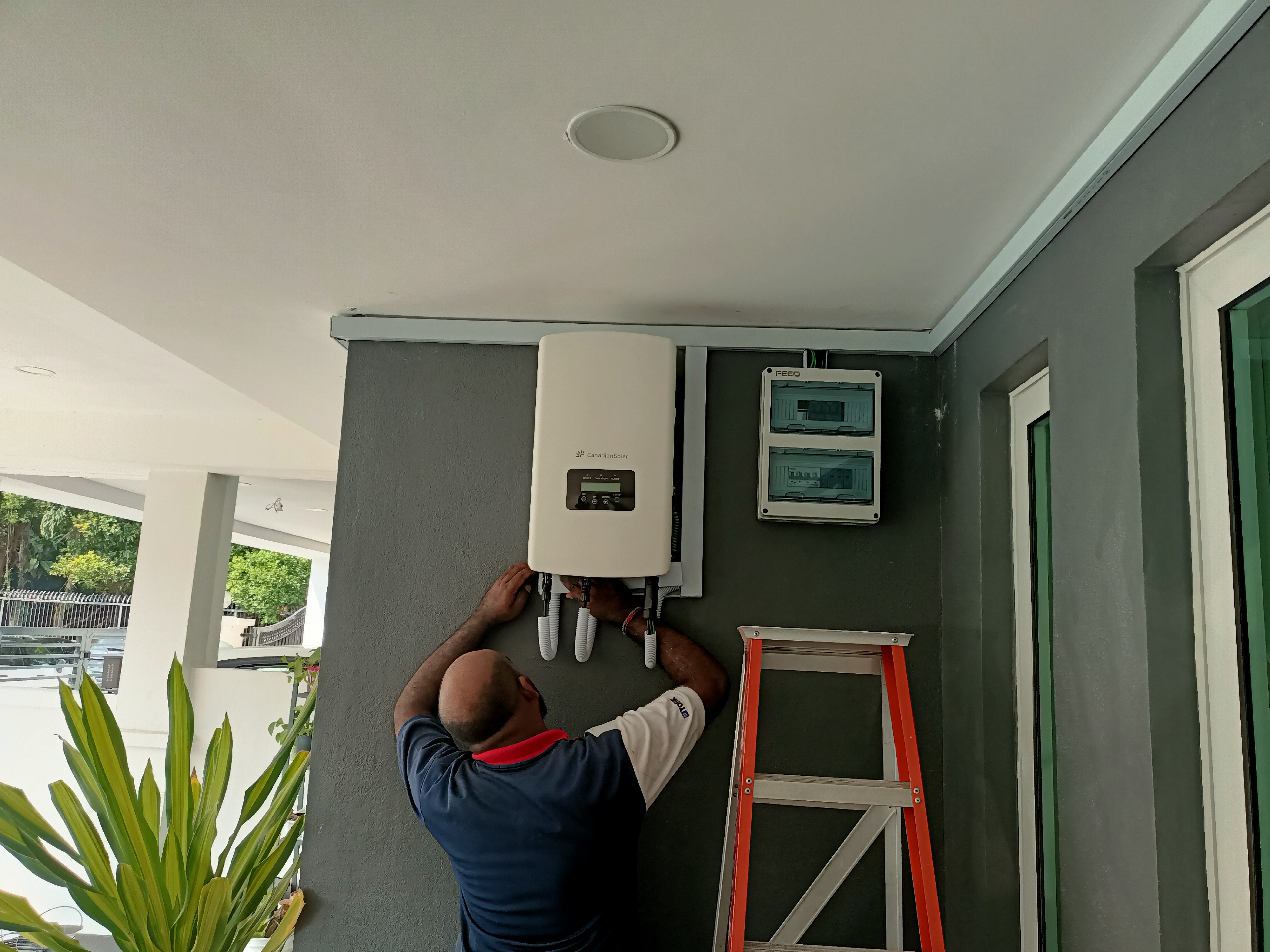 8.68KWP SOLAR INSTALLATION HOUSING BOARD