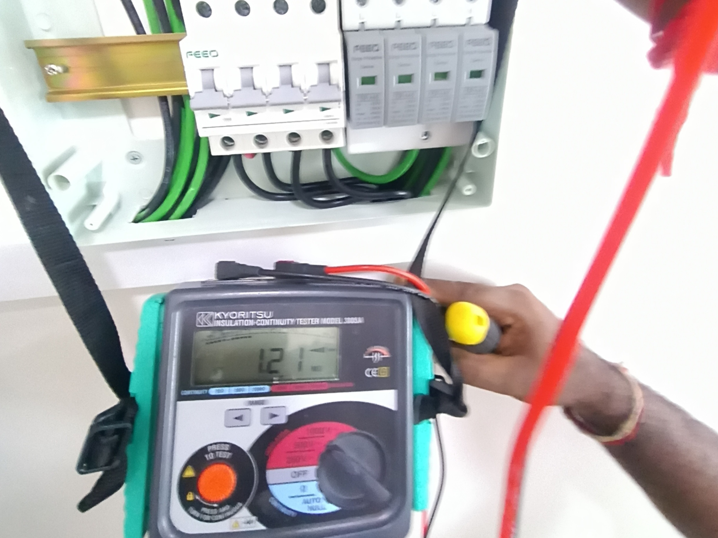 11 kWp TRINA SOLAR INSTALLATION HOUSING BOARD
