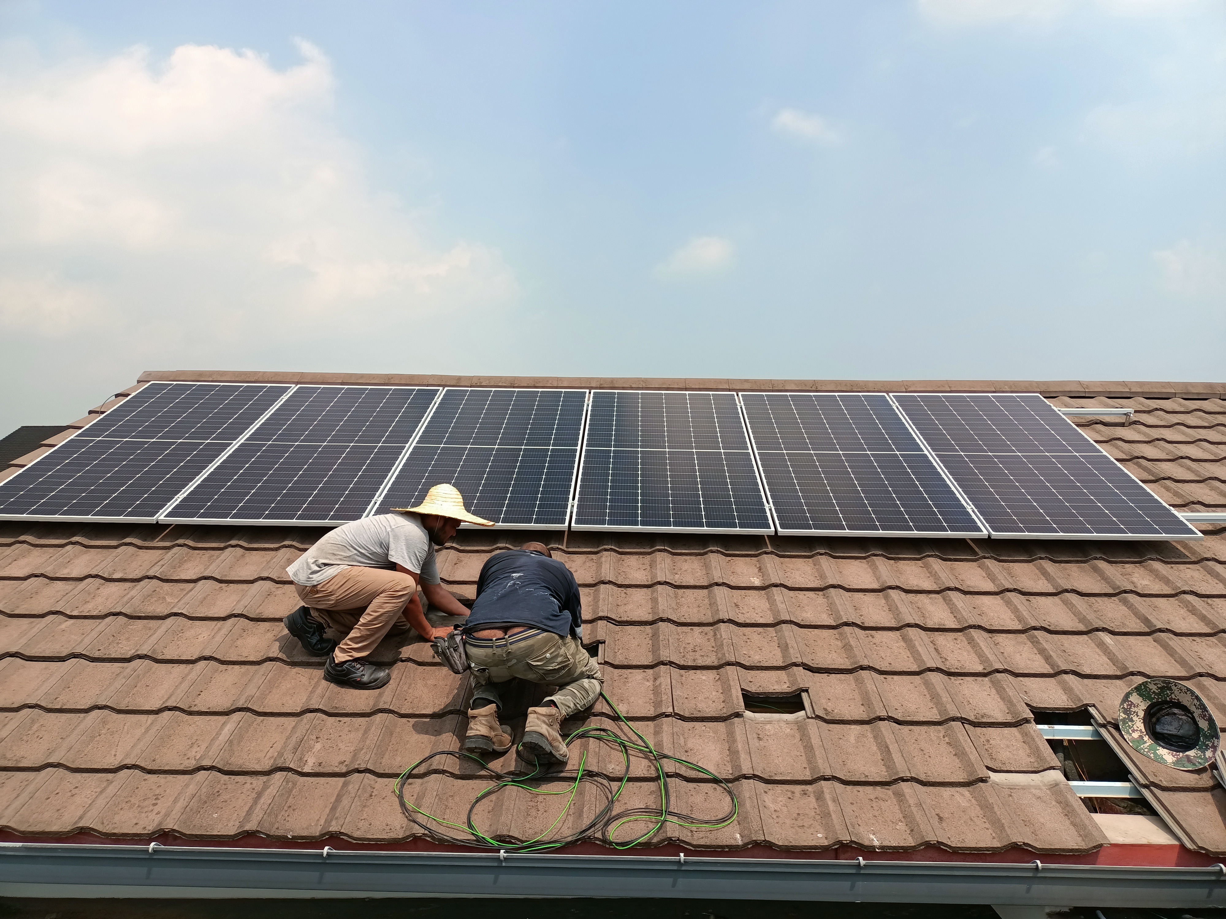 12.10KWP TRINA SOLAR INSTALLATION HOUSING BOARD