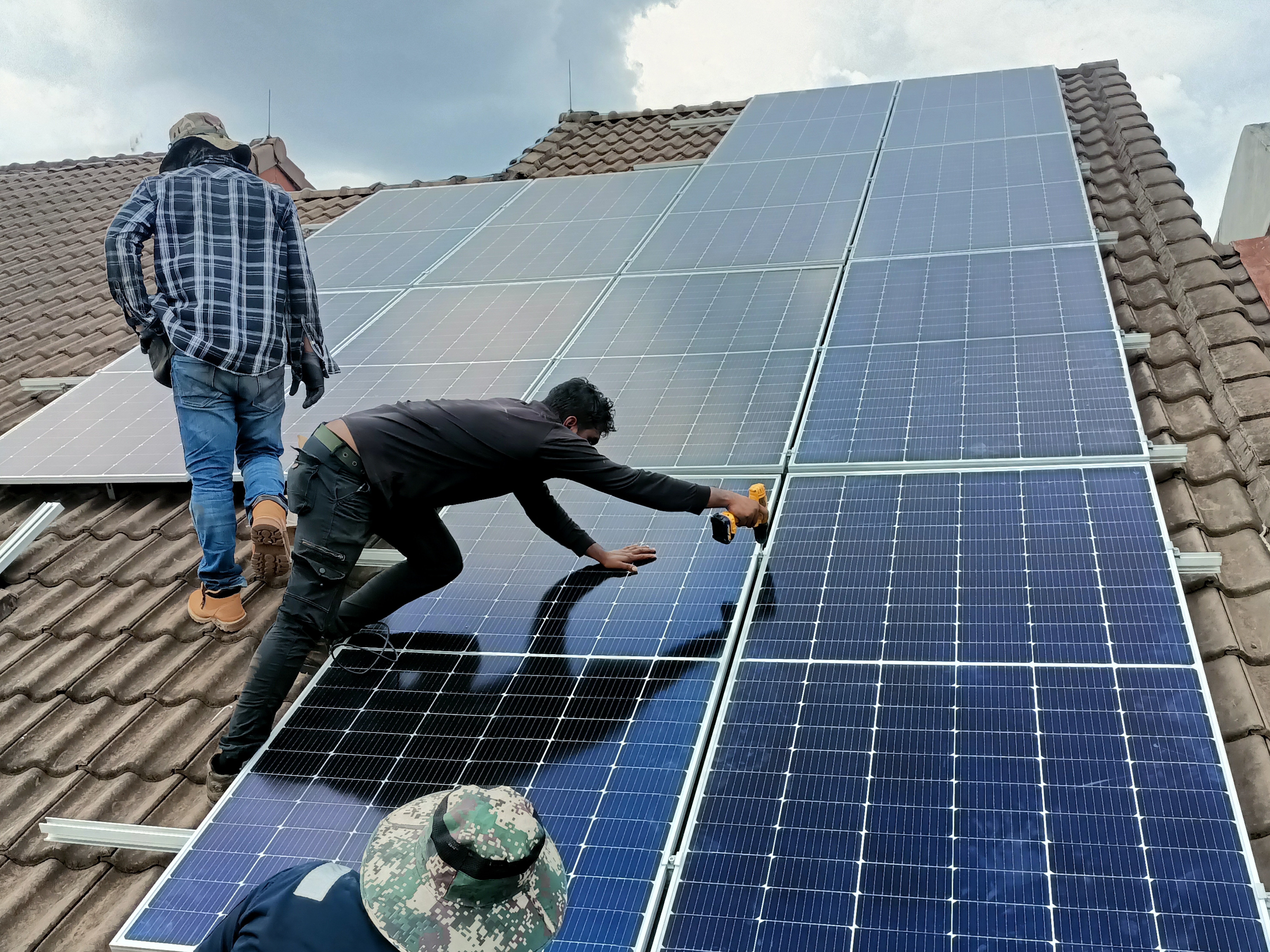 6.60KWP TRINA SOLAR INSTALLATION-HOUSING BOARD