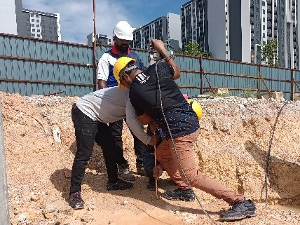 GAMUDA COVE 7A3 EARTHING INSTALLATION