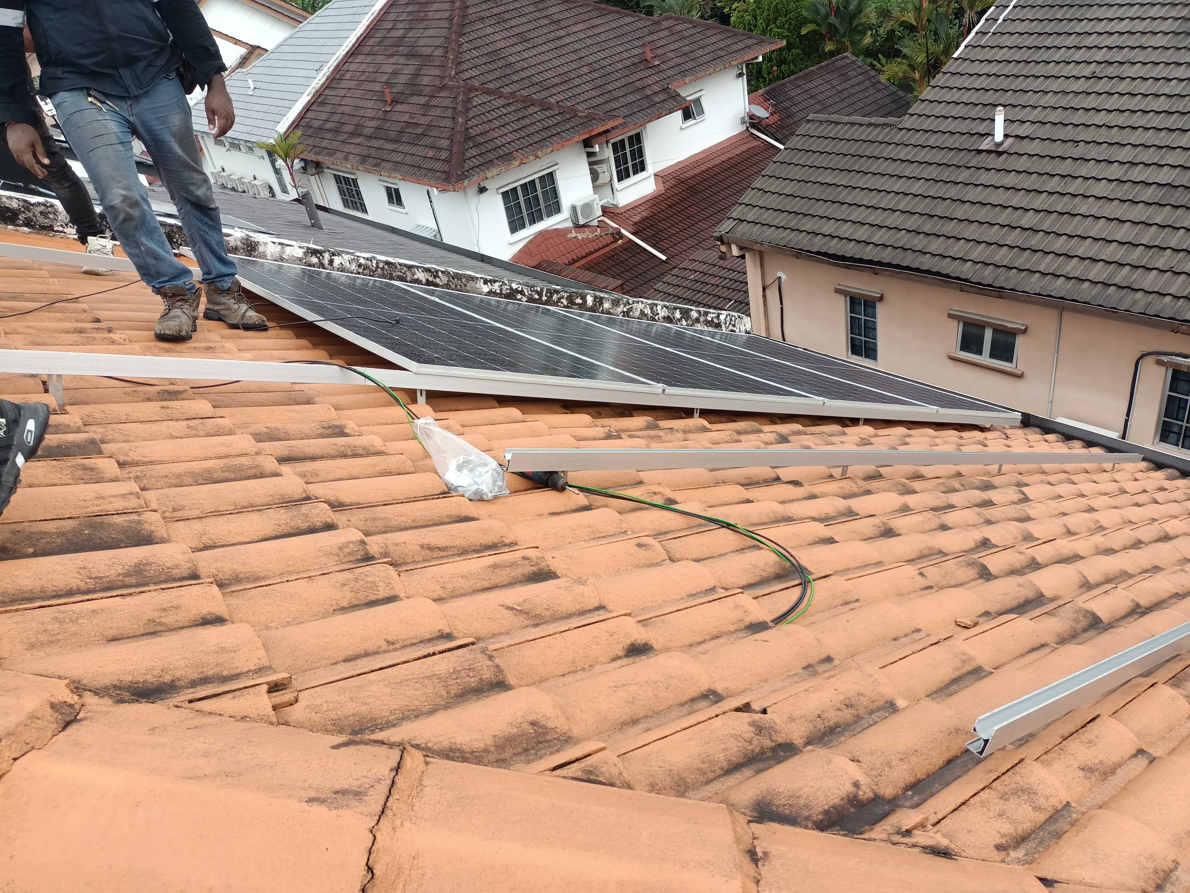8.88KWP RESIDENTIAL SOLAR INSTALLATION