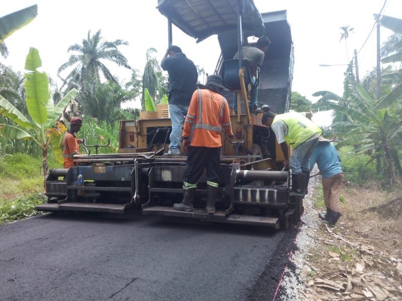 Perbahurui Muka Jalan- Pt Setan