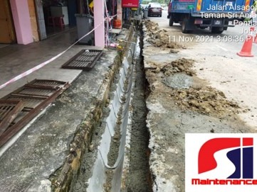 Mengganti Longkang Rosak - PBT