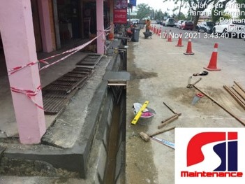 Mengganti Longkang Rosak - PBT