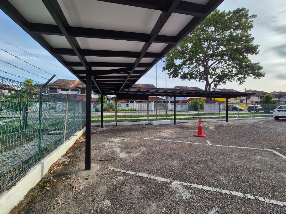 AWNING PARKING LOT