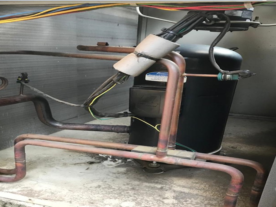 Replace Unit Faulty Compressor at Semambu Exchange