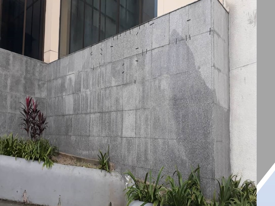 Menaiktaraf Jubin Dinding Luar Bangunan