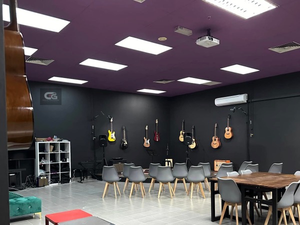 PERFORMANCE STAGE, PAINTING & WIRING