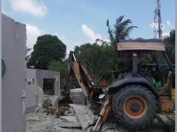 DEMOLITION AND CONSTRUCTION OF TWIN HOUSES