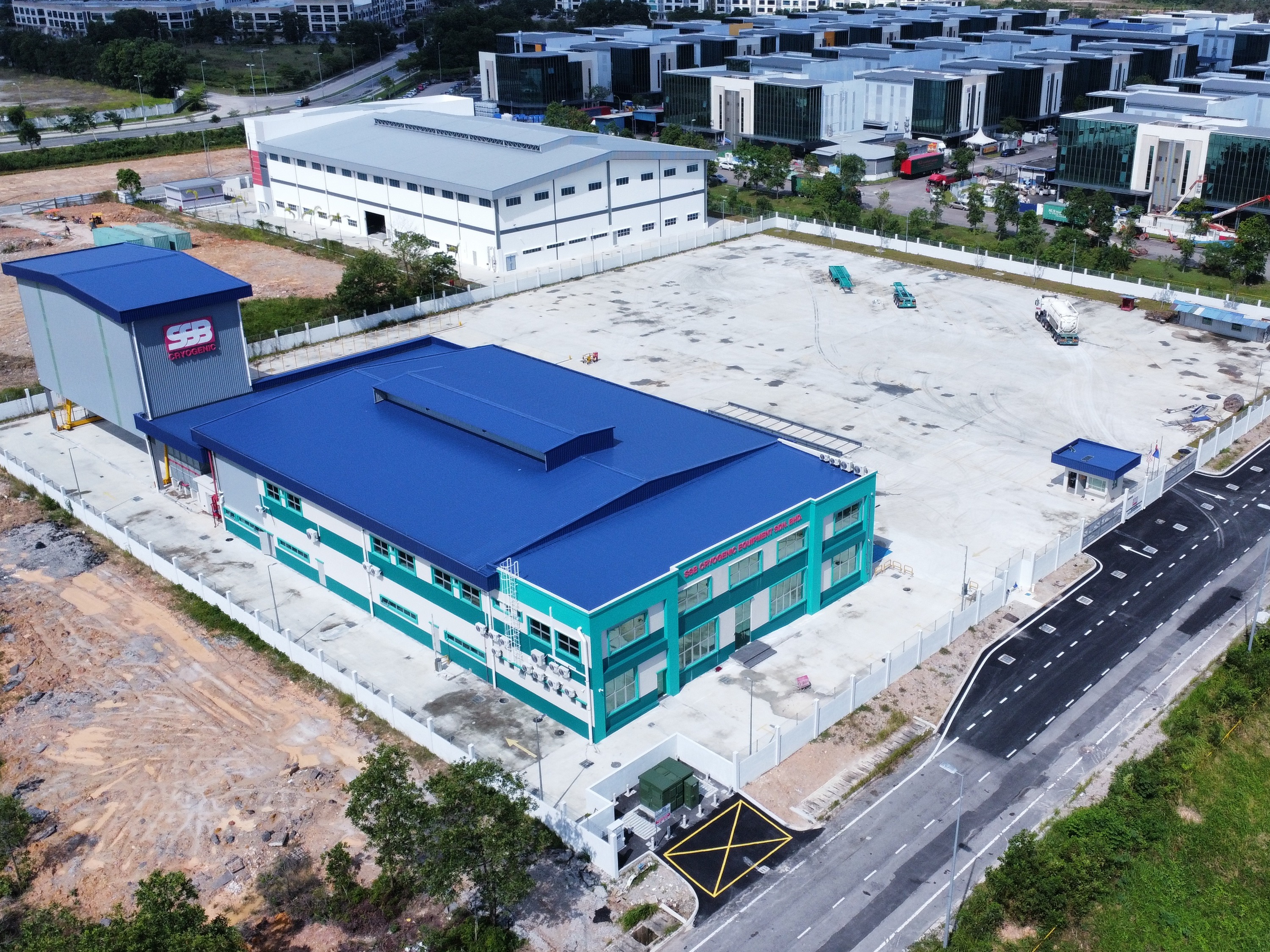 FACTORY, WORKSHOP, DOUBLE STOREY OFFICE 