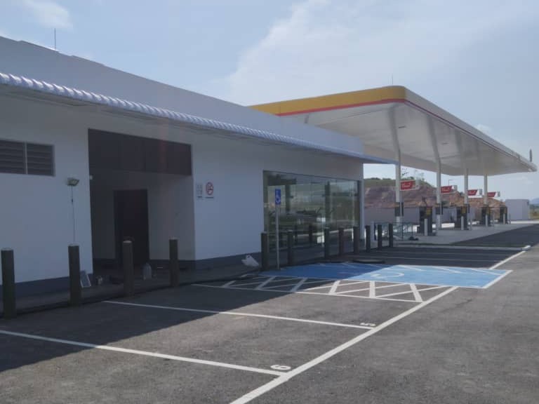 NEW FUEL PUMP STATION