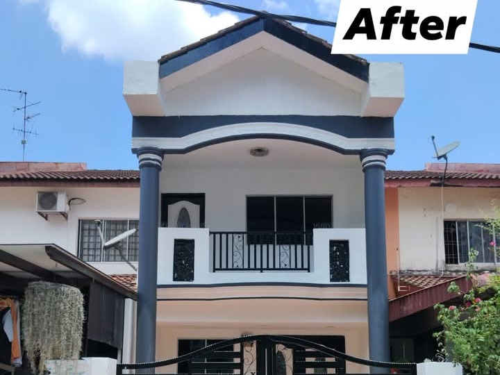 REPAIRING 2 STOREY TERRACE HOUSE