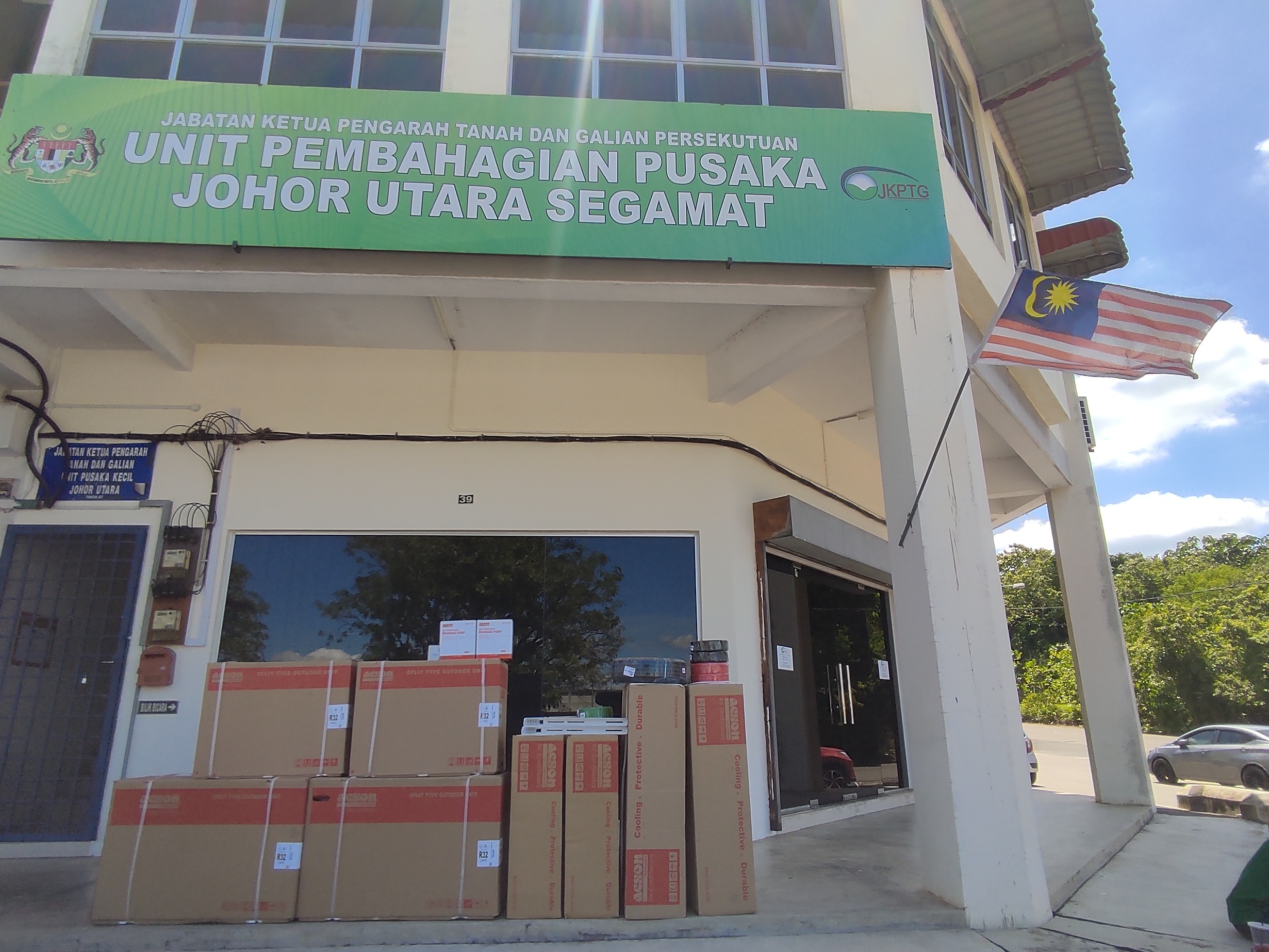 AC INSTALLATION  - PEJABAT PUSAKA SEGAMAT