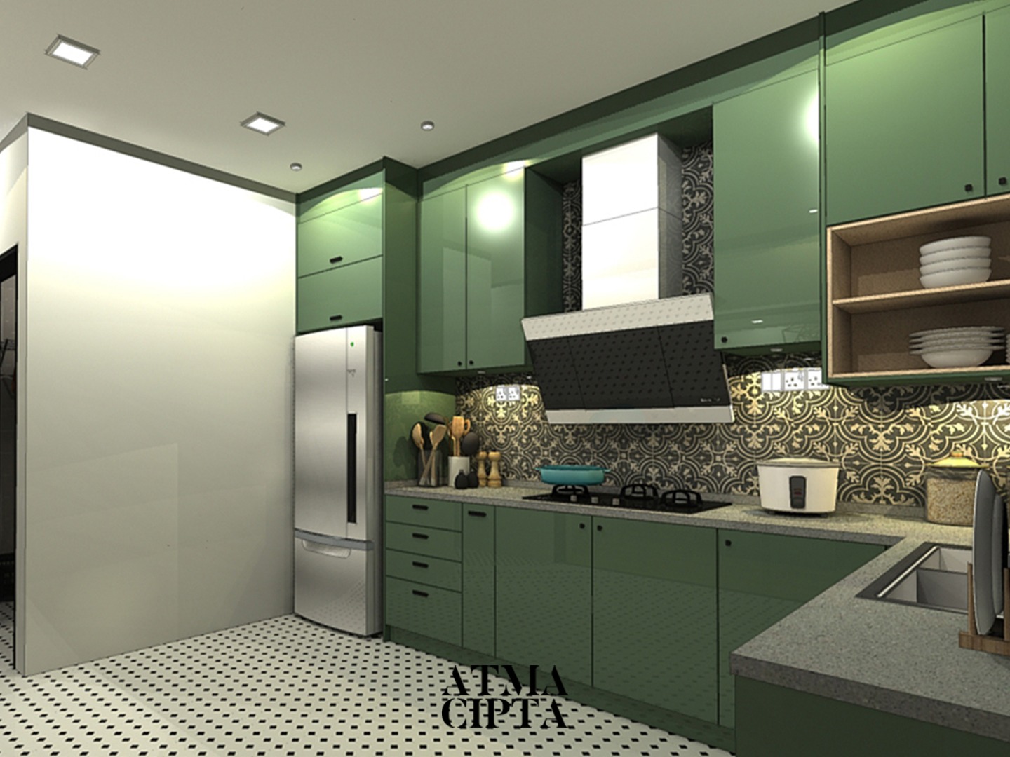 Proposed New Kitchen design Works Dr. Sobrie 