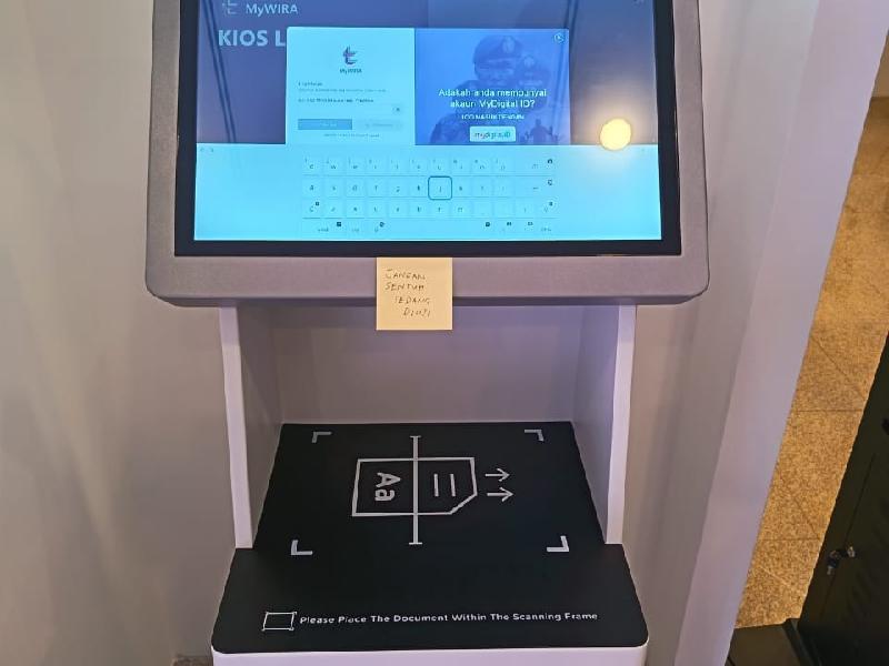 SUPPLY KIOSK LAYAN DIRI UNTUK LTAT