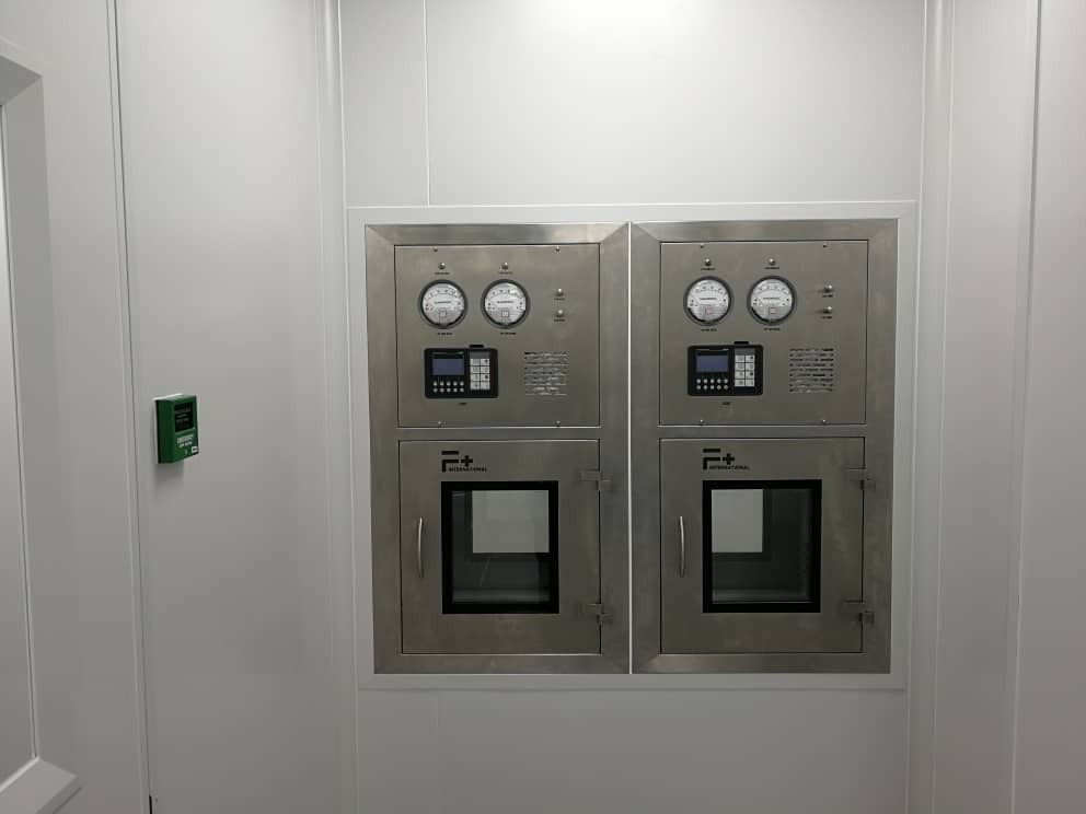 Cleanroom Renovation for a pharmaceutical company.