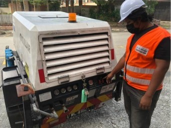 FOR SERVICES OF PIPE CLEANING WORKS
