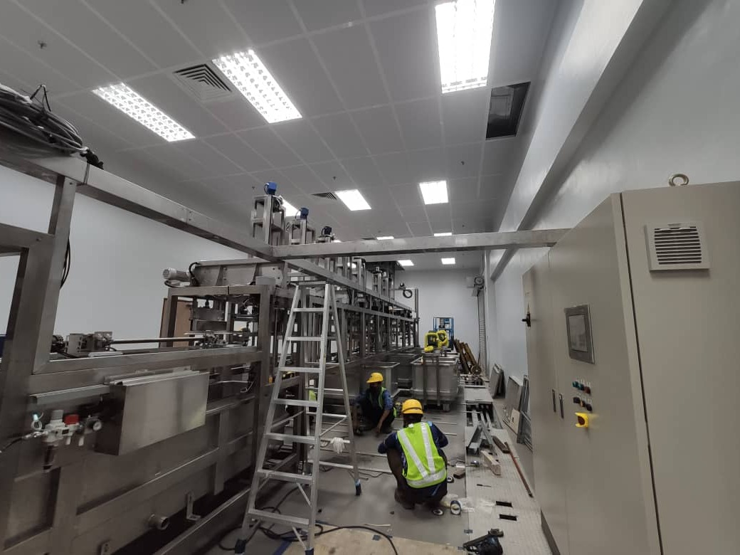 Medical Wash & clean Machinery Installation