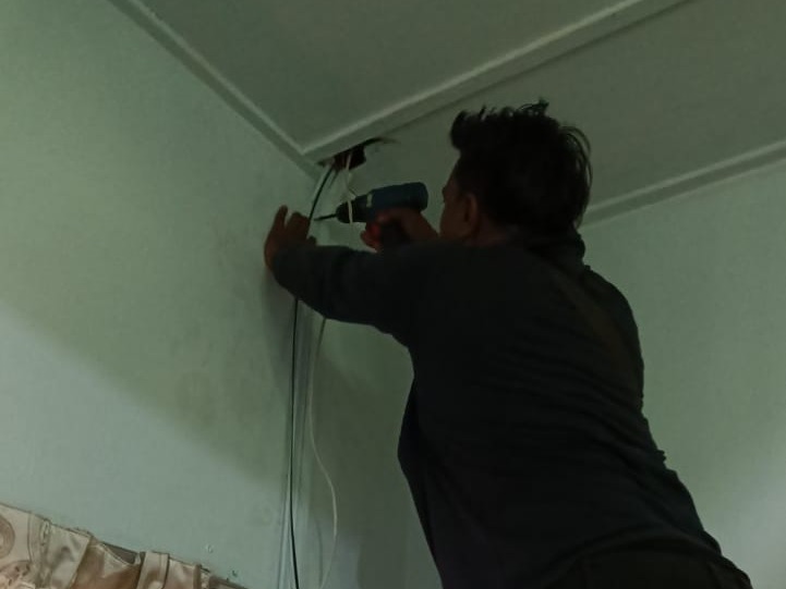 CCTV & Security camera installation work