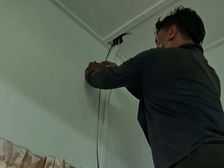 CCTV & Security camera installation work