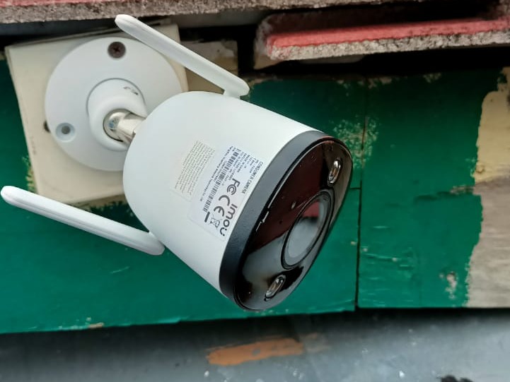 CCTV & Security camera installation work
