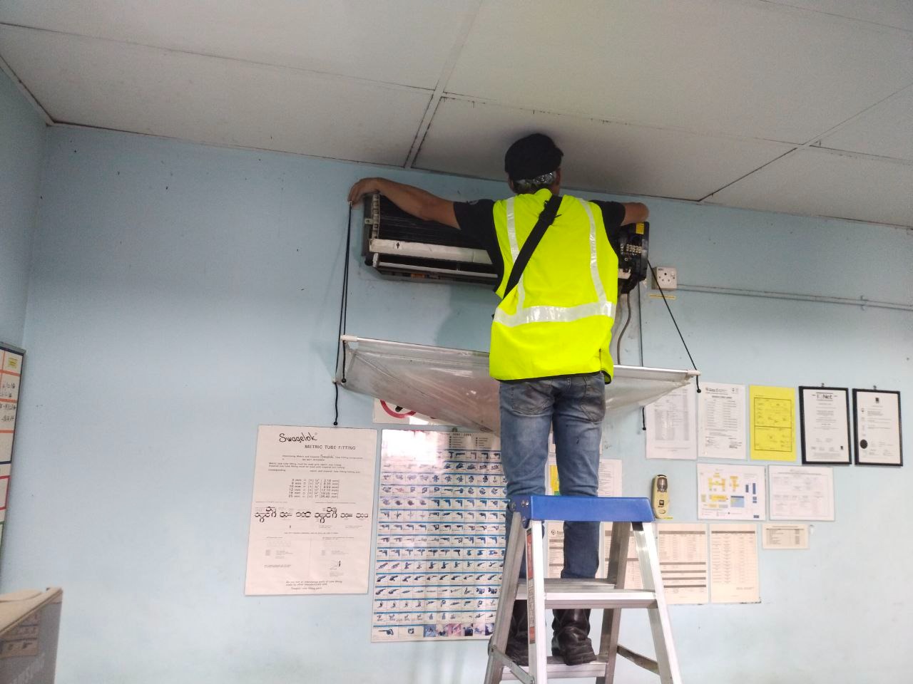 ALAT PENGHAWA DINGIN & KERJA ELEKTRIK DI WP LBN