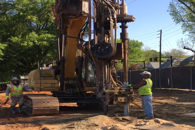Soil investigation, grouting, micropiling