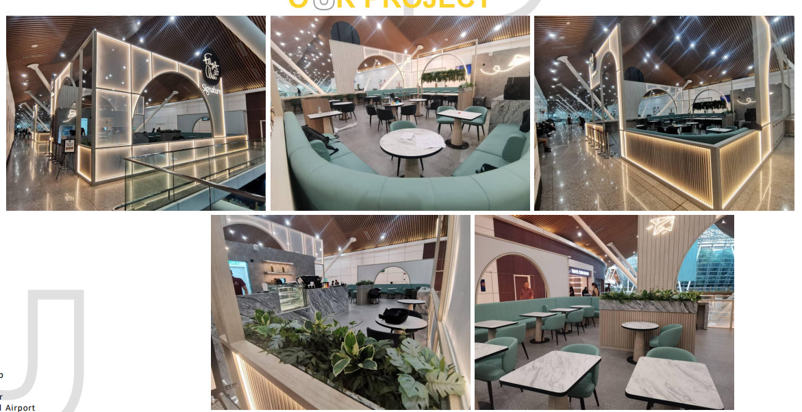 Interior design & construction for F&B
